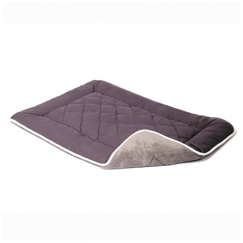 Подстилка-плед для собак и кошек Dog Gone Smart Sleeper Cushion L 55х86х2.5 см 55 см 86 см прямоугольная темно-серый/серый 2.5 см