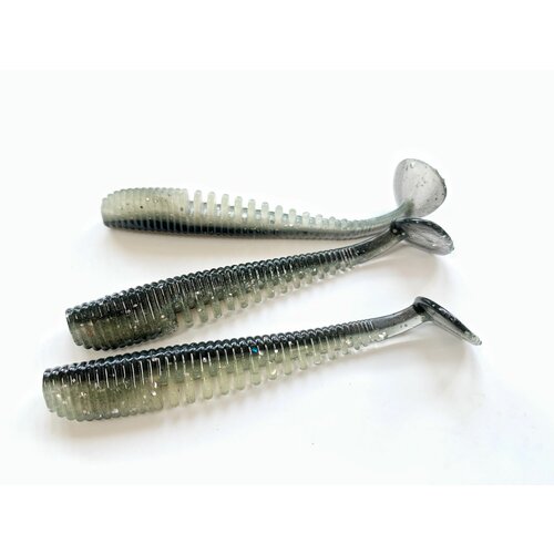 Мягкая Силиконовая приманка Easy Shad 100 мм Аваруна 40 НатуралNatural 5 шт уп 335₽