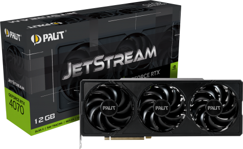 Видеокарта Palit PA-RTX4070 JETSTREAM Ret (NED4070019K9-1047J)