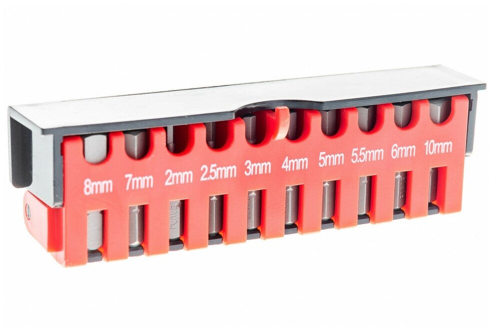 FORCE 21011 1/4Набор бит 6 гранн 2-10 мм. 10 предметов