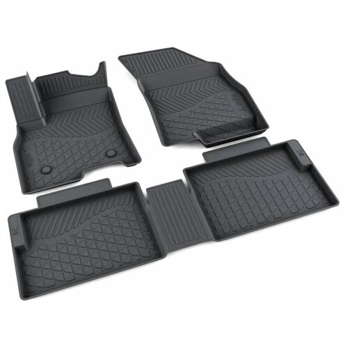 Коврики в салон Chery Tiggo 7 Pro (2020-н. в.) (износостойкий полиуретан) / Чери Тигго 7 Про