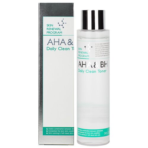 Тонер очищающий, 150 мл  MIZON AHA&BHA DAILY CLEAN TONER