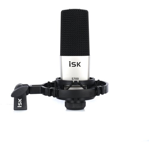 ISK S700 конденсаторный XLR-микрофон, цвет никель