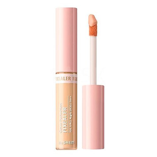 The Saem Консилер Cover Perfection Fixealer, оттенок 01 Clear Beige the saem cover perfection concealer pencil оттенок 01 clear beige