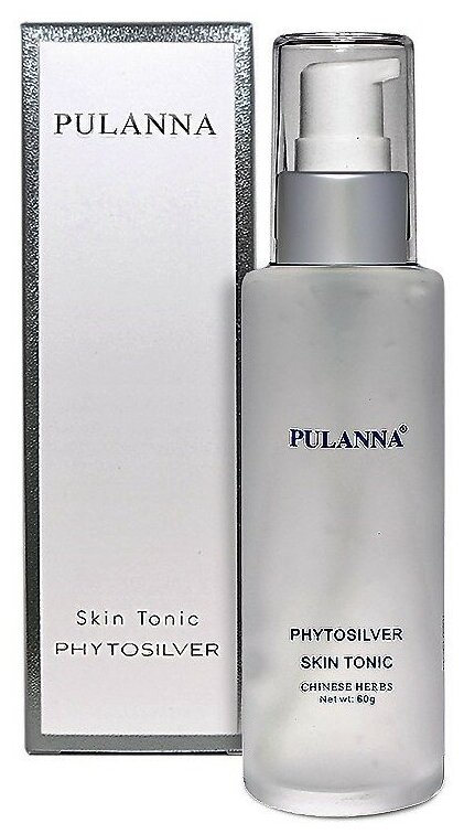 PULANNA Тоник для лица с Био-Серебром - Phytosilver Skin Tonic 60г