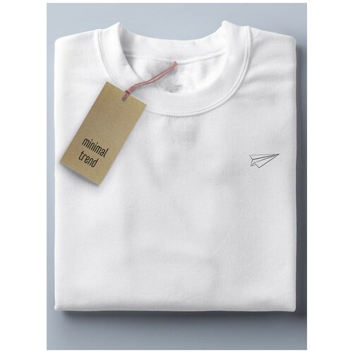 фото Футболка мужская белая, minimal trend, минимализм - 345