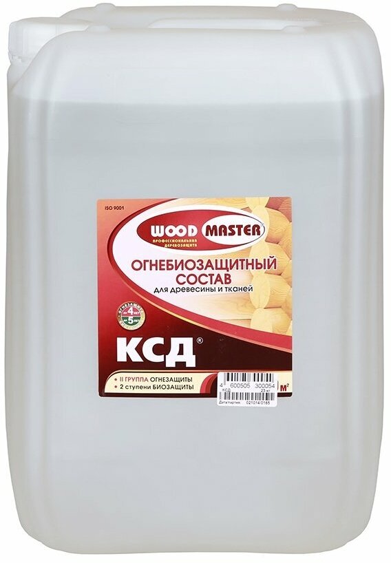 Огнебиозащитный состав для дерева Woodmaster КСД, 23 кг