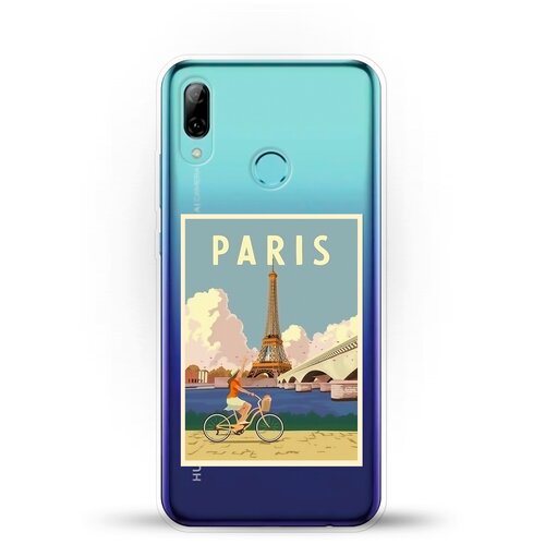 фото Силиконовый чехол париж на huawei p smart (2019) andy & paul