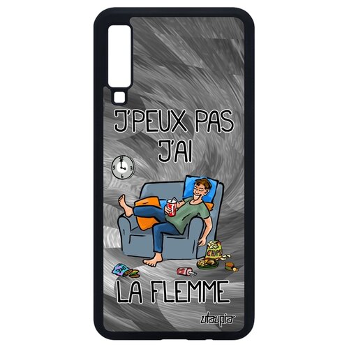 фото Чехол для смартфона samsung galaxy a7 2018, "не могу - мне лень!" симуляция шутка utaupia