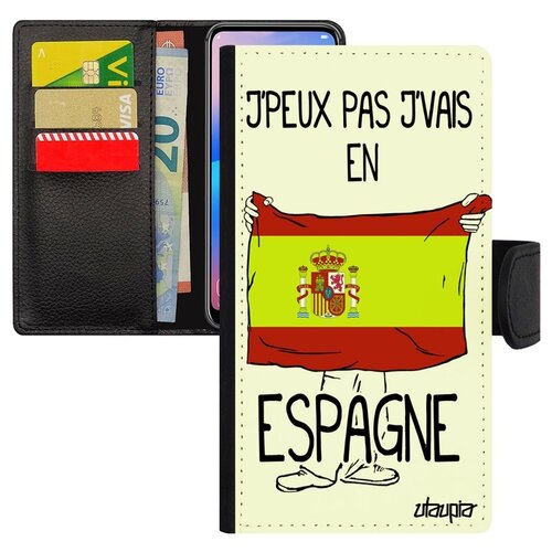 фото Чехол-книжка на мобильный samsung galaxy s7, "еду в испанию" государственный патриот utaupia