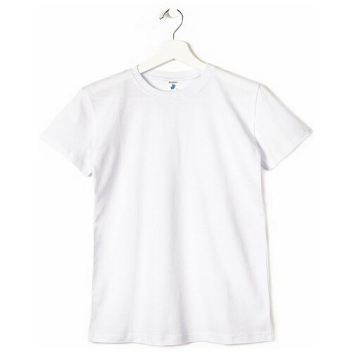 фото Футболка детская черная однотонная, черная однотонная футболка для мальчика и девочки универсальная, футболка для физкультуры 110 веселый супер слоненок