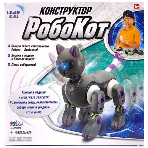 Конструктор Galey Toys Education Science 88010 Робокот, 9 дет.