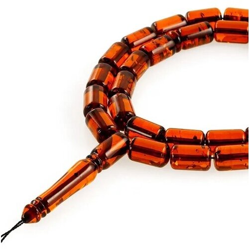 фото Браслет-нить, янтарь, 10 шт., размер 40 см, размер one size amberhandmade