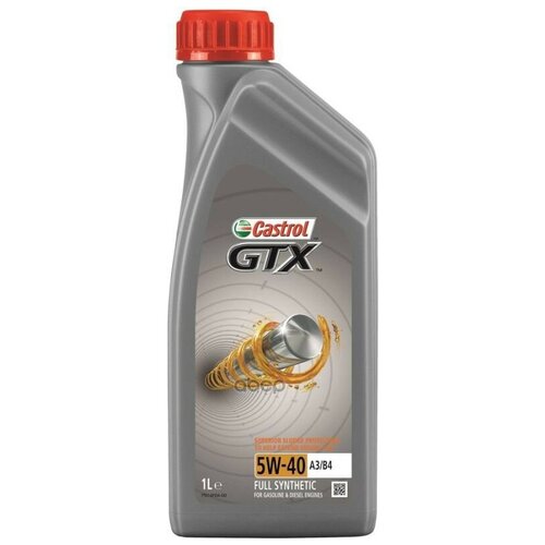 Castrol Масло Моторное Castrol Gtx 5w-40 Синтетическое 1 Л 15df33