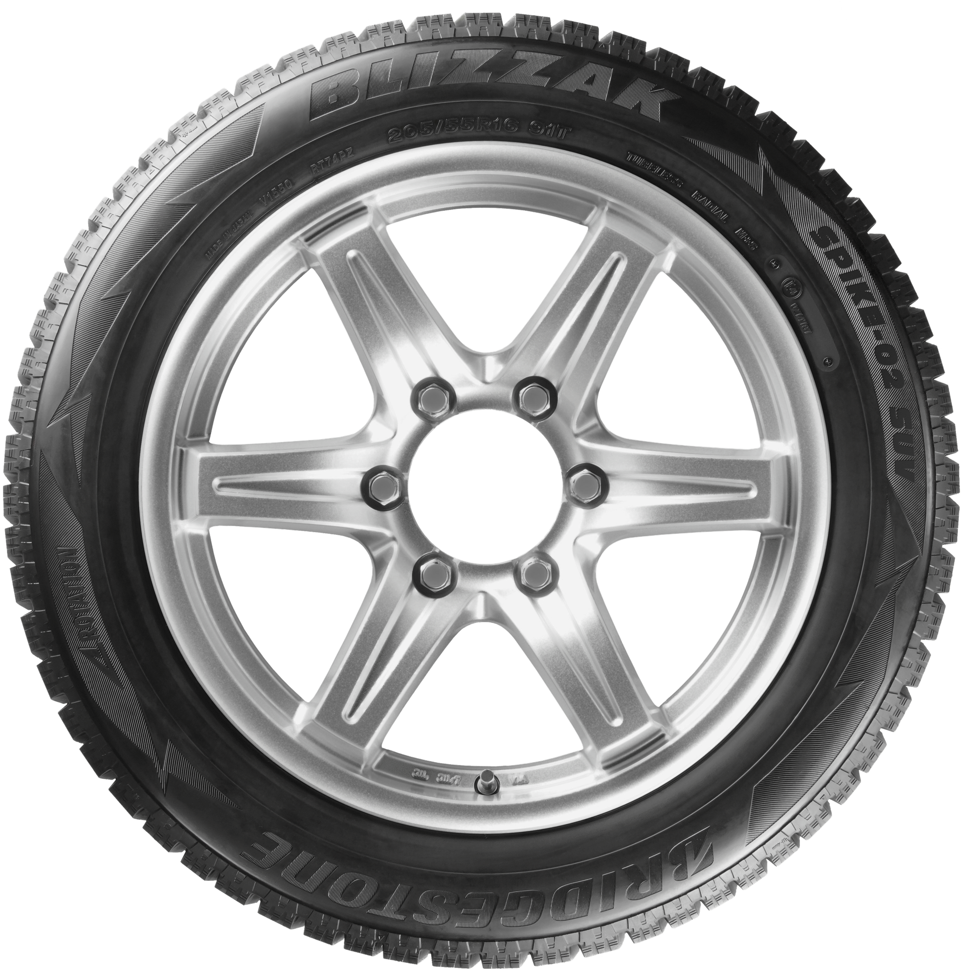 Bridgestone 215/65R17 103T XL Blizzak Spike-02 SUV TL (шип.)