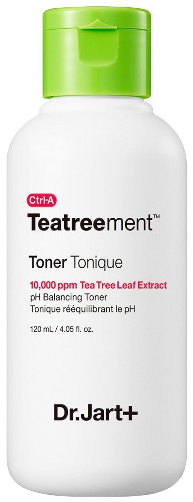 Dr. Jart+ Тоник Teatreement Toner с экстрактом чайного дерева, 120 мл