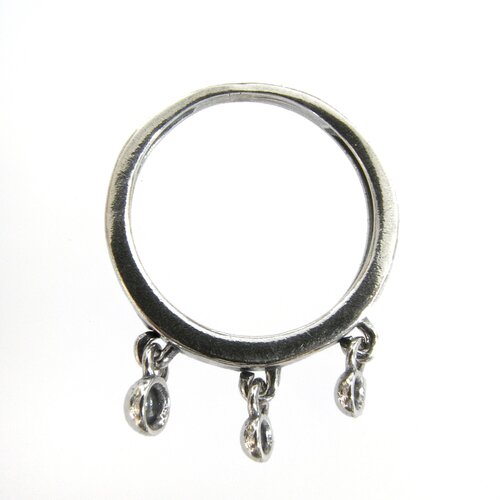 Основа для кольца с сеттингом Trinket Silver Plated (17).