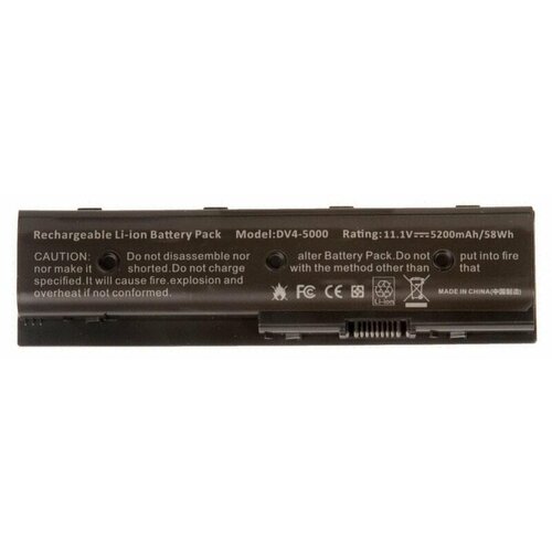 Battery / АКБ для ноутбука HP (HSTNN-LB3P) Pavilion dv4-5000 black 11.1V 5200mAh