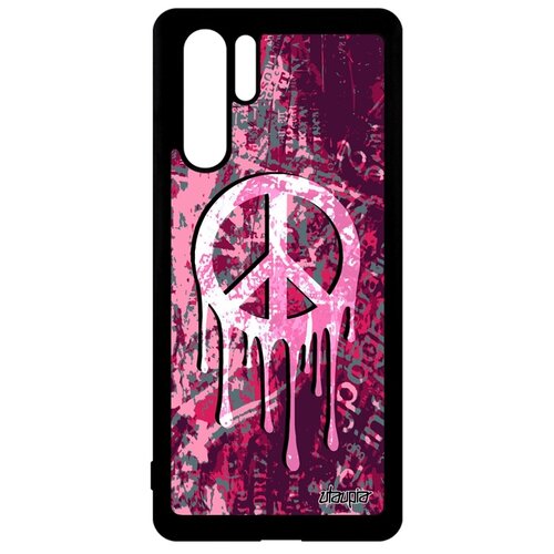 фото Чехол для смартфона huawei p30 pro, "peace and love" мандала рисунок utaupia