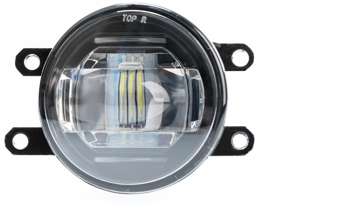 Светодиодная противотуманная фара OPTIMA LED FOG LIGHT 606 Toyota/Lexus 90мм, 7W/0,4W, 5500K, 12V, комплект 2шт