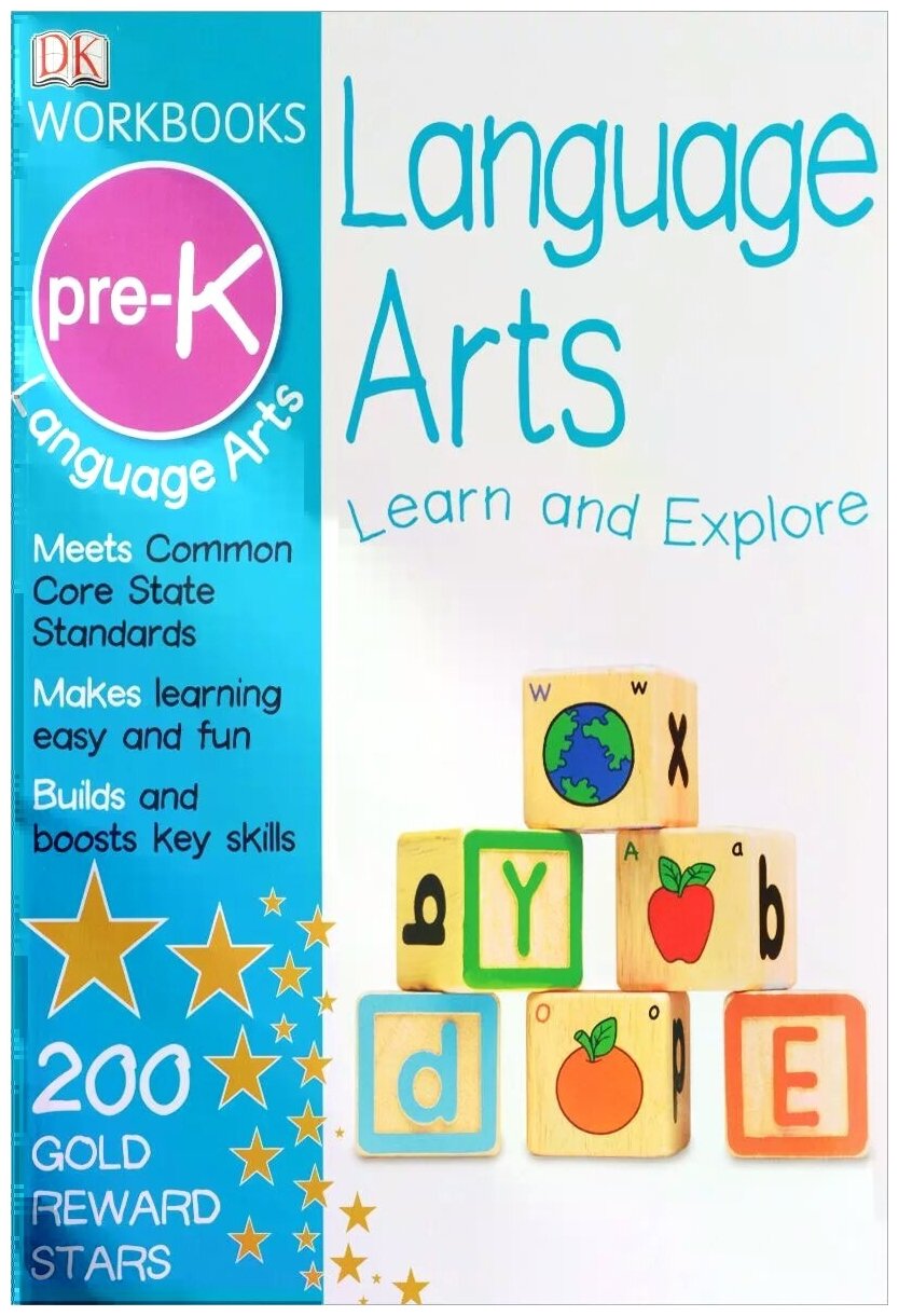 DK Workbook. Language Arts - Pre-K - фото №1