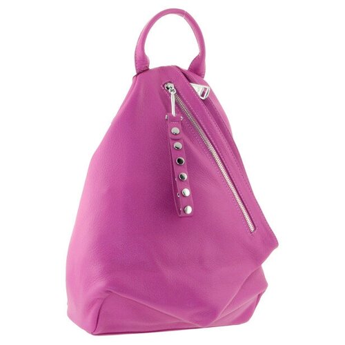 фото Рюкзак кожаный яркая фуксия женский polina & eiterou w 19002-55j polina & eiterou (balina)
