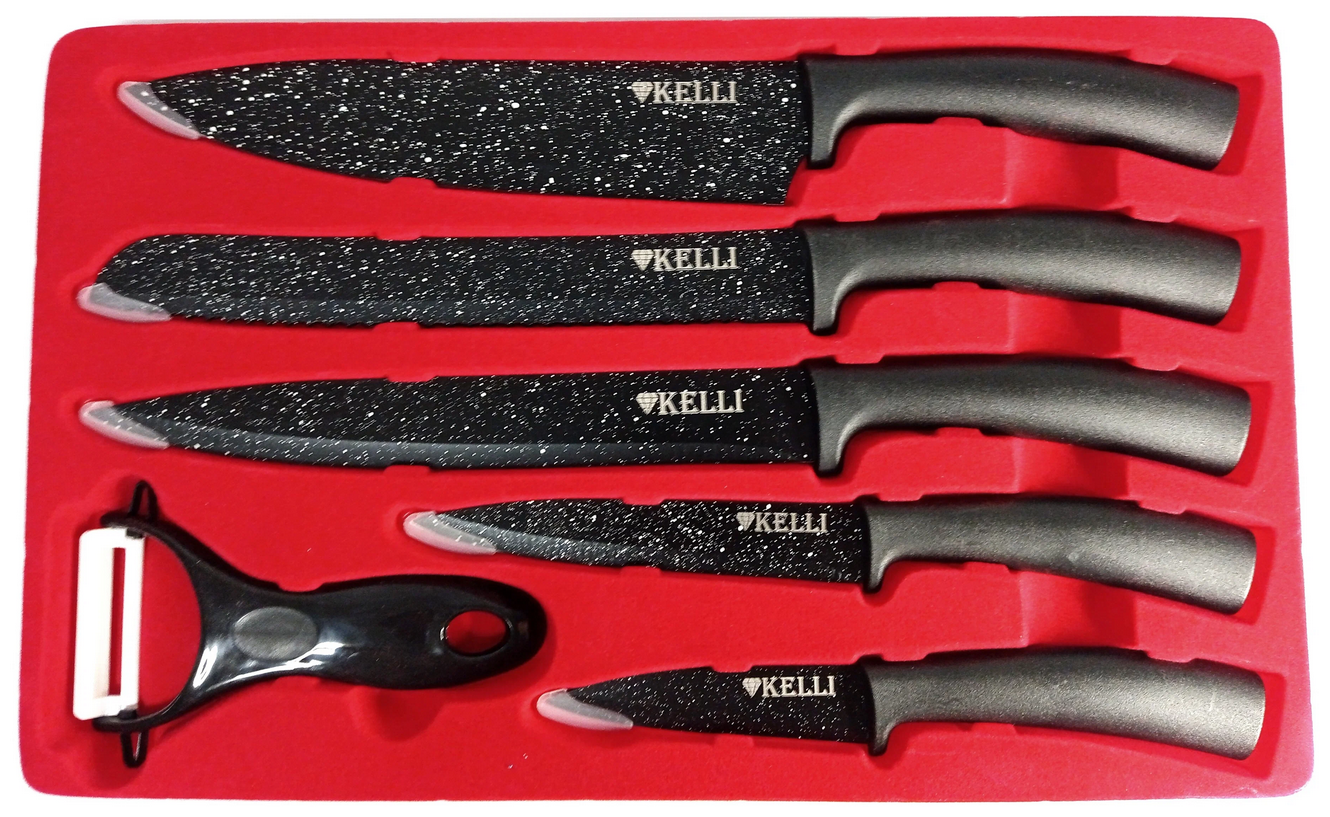 Набор ножей Kelli KL-2031