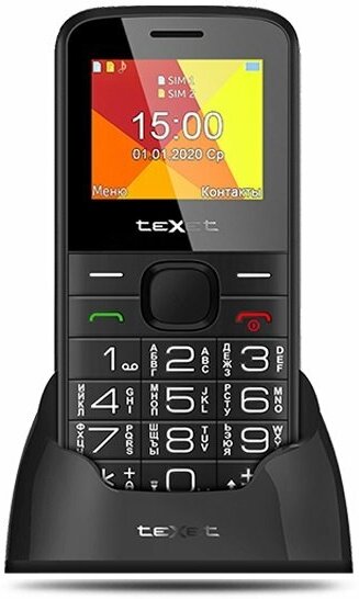 TEXET Телефон teXet TM-B201 Black