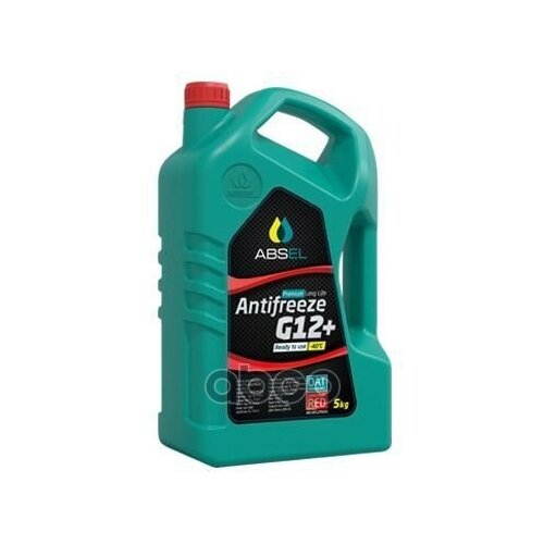 Антифриз Absel G12+ Red/ -40°C 5 Кг. ABSEL арт. ABSAFG12P0051
