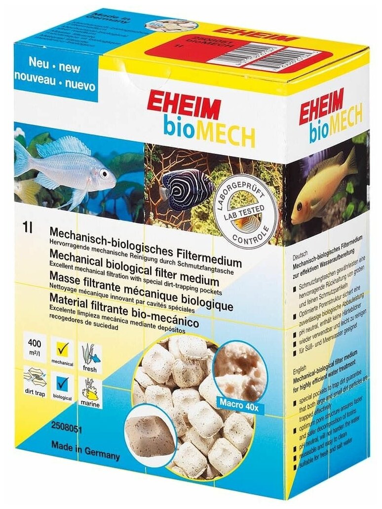 Наполнитель для фильтра EHEIM BioMech 1 л - фотография № 2