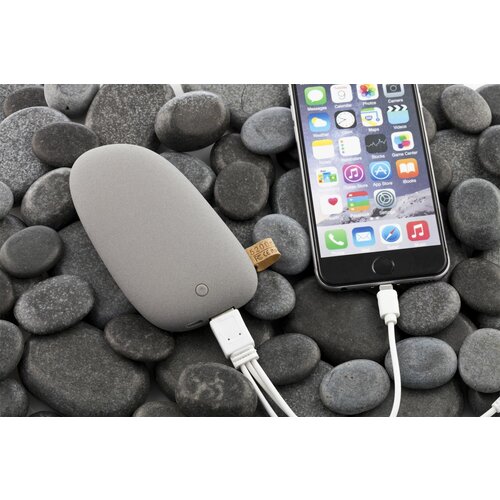 Внешний аккумулятор Pebble 5200 мАч серый 99900₽