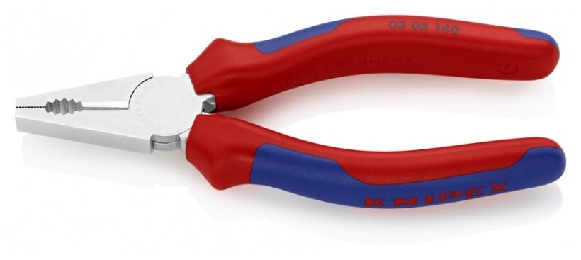 Плоскогубцы комбинированные KNIPEX KN-0305140