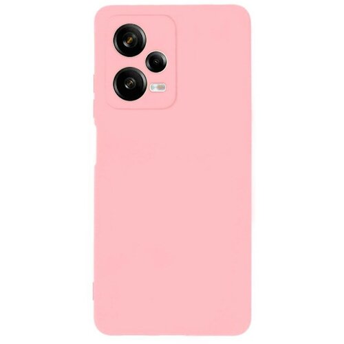 Накладка силиконовая Silicone Cover для Xiaomi Redmi Note 12 Pro 5G / Poco X5 Pro 5G розовая чехол mypads грусная рыба из спанч боба для xiaomi redmi note 12 pro poco x5 pro задняя панель накладка бампер