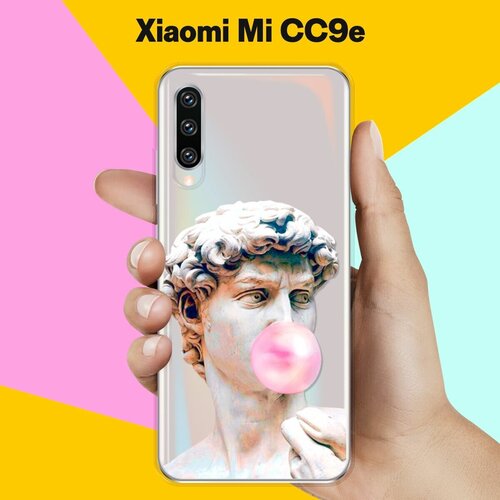 Силиконовый чехол Давид на Xiaomi Mi CC9e силиконовый чехол лама с гитарой на xiaomi mi cc9e