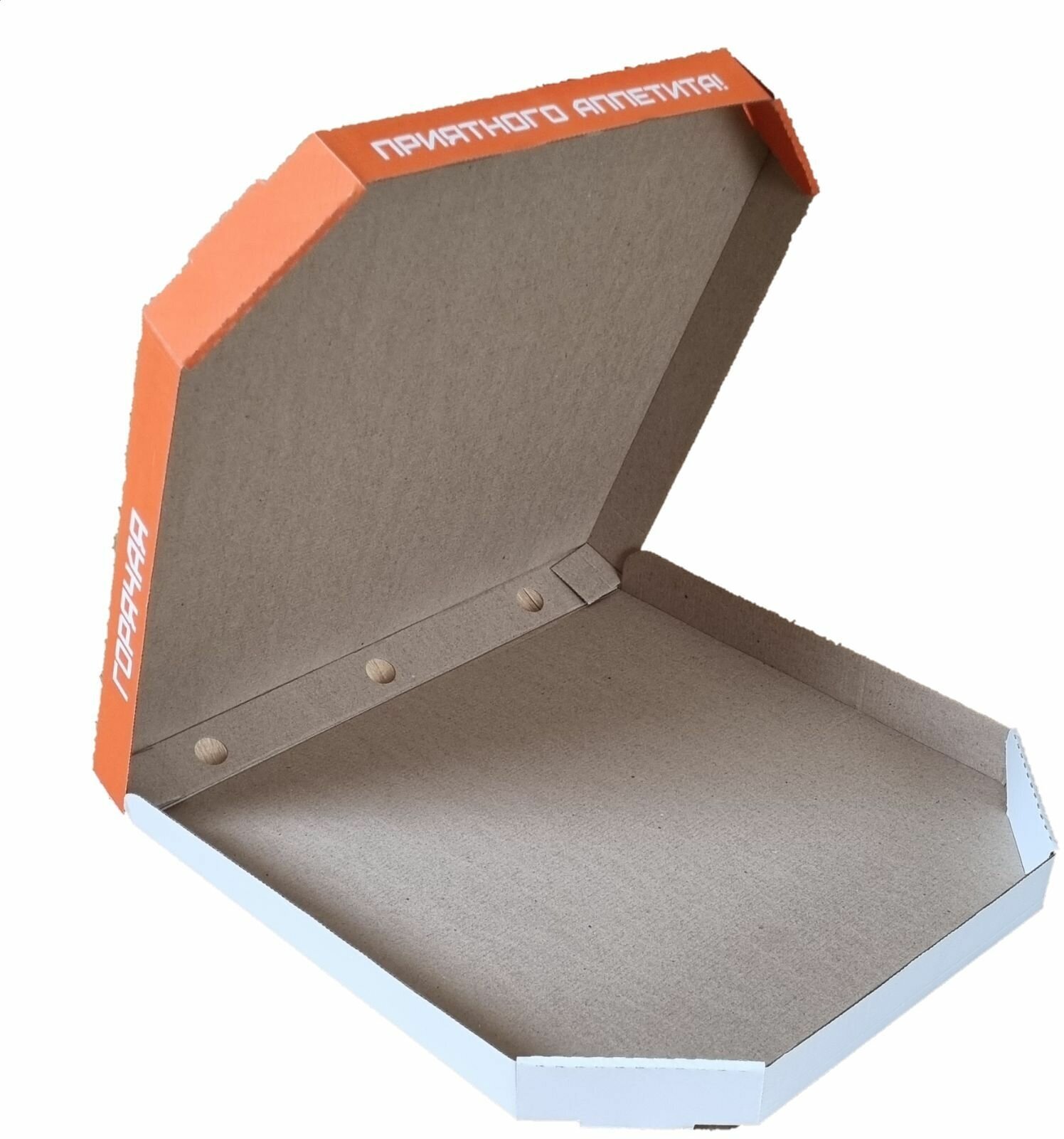 Коробка для пиццы 42х42х4 см. - фотография № 2