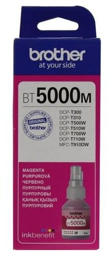 Brother BT5000M для DCPT300/500W/700W Magenta, 5000 страниц (А4)