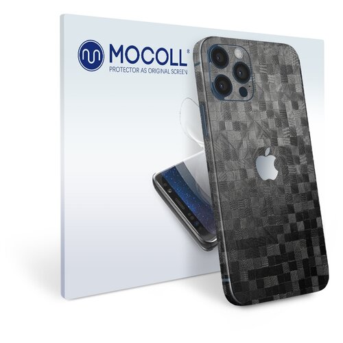 Пленка защитная MOCOLL для задней панели Apple iPhone 12 Pro Тень графит