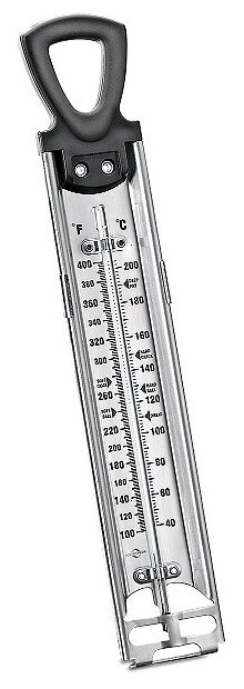 Термометр кондитерский для сиропа, карамели от 40°C до 200°C градусов от KÜCHENPROFI 30,5х5 см