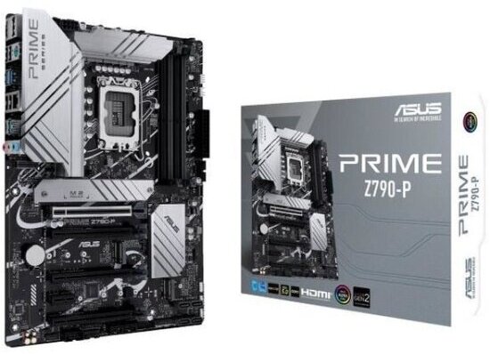 Материнская плата ASUS PRIME Z790-P (LGA1700, 4хDDR5, ATX) (90MB1CK0-M0EAY0)