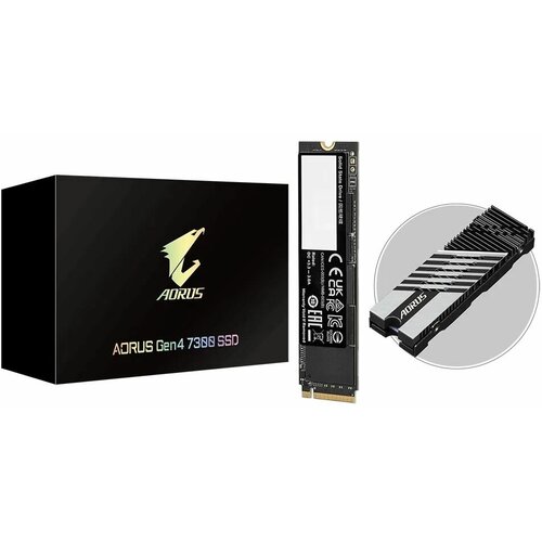 Жесткий диск SSD Gigabyte M2 2280 2TB AORUS Client SSD AG4732TB PCI-Express 40 x4 NVMe 14 73006850 AG4732TB RTL 16993₽