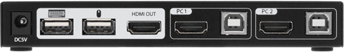 KVM переключатель D-Link DKVM-210H/A1A 2-портовый KVM-переключатель с портами HDMI и USB