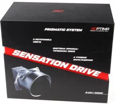 Светодиодные Bi-LED линзы Optima Premium Lens Sensation Drive 3.0" 5000К