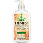 HEMPZ / Молочко для тела увлажняющее с мерцающим эффектом Желтый Кварц, 500 мл - изображение