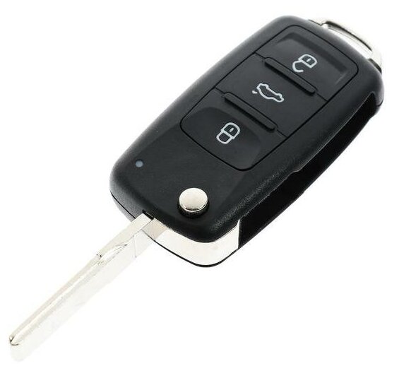 Корпус ключа откидной VW Passat Tiguan Golf (1шт.)