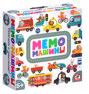 Настольная игра Дрофа Мемо Машины 4243