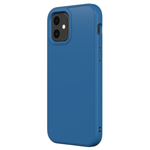 фото Чехол-накладка rhinoshield синий для apple iphone 12/12 pro с защитой от падений с 3.5 м