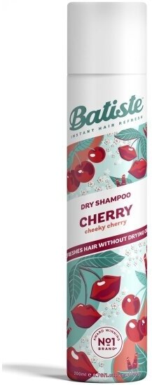 Сухой шампунь Batiste Cherry Аромат вишни, 200 мл