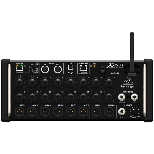 Behringer XR18 Цифровой рэковый микшер цифровой микшер behringer s32