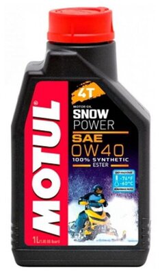 Моторное масло MOTUL SNOWPOWER 4T 0W-40 Синтетическое 1 л