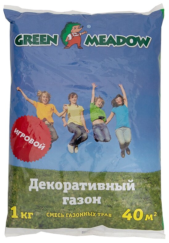 Смесь семян GREEN MEADOW Игровой газон 1 кг